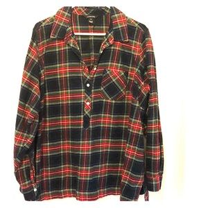 Plaid tunic, Sz 20, Lands End